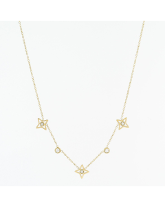 Naszyjnik Zag Bijoux w kolorze złotym SNS12221-01WHT
