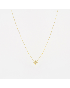 Naszyjnik Zag Bijoux w kolorze złotym SNS18297-01WHT