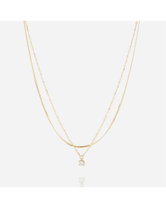 Naszyjnik Zag Bijoux w kolorze złotym SNS24463-01WHT