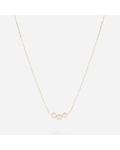 Naszyjnik Zag Bijoux w kolorze złotym SNS25638-01WHT