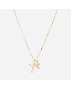 Naszyjnik Zag Bijoux w kolorze złotym SNS25812-01WHT
