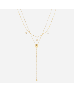 Naszyjnik Zag Bijoux w kolorze złotym SNX24279-01WHT