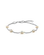 Bransoletka srebrna pozłacana TI SENTO 2756ZY