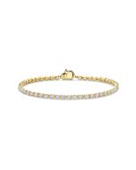 Bransoletka srebrna pozłacana TI SENTO 2951ZY