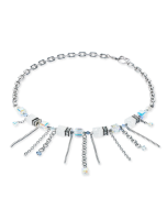 Naszyjnik Coeur de Lion Sunray Cube Couture Silver 3020/10-1817