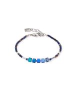 Bransoletka Coeur de Lion Mini Cube Story Minimalistic Sparkling Multicolor Autumn 5027/30-0700