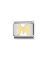 Nomination Composable Gold 18K litera M 030101/13