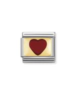 Composable Gold czerwone serce 030206/33