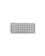 Composable Glam Białe kryształy Swarovski pave 230730/01
