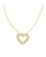 Naszyjnik Nomination Italy Lovecloud Serce złoty 240504/008