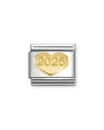 Nomination Composable Gold 18K serce z 2025 rokiem 030149/58