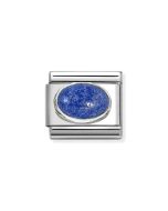 Nomination Composable Silver niebieski lapis 330510/09