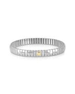 Bransoletka Nomination Italy Extension Gold 18K i Silver serce 047010/005