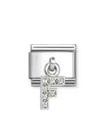 Nomination Composable Silver litera "F" 331818/06