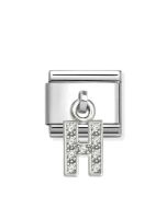 Nomination Composable Silver litera "H" 331818/08