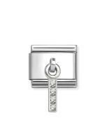 Nomination Composable Silver litera "I" 331818/09