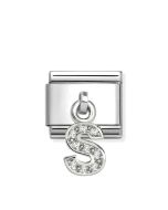 Nomination Composable Silver litera "S" 331818/19