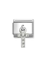 Nomination Composable Silver litera "T" 331818/20