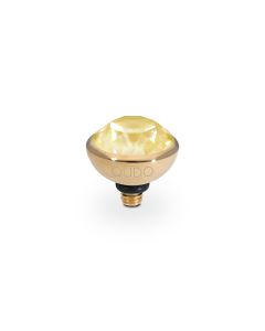Wkręcany top QUDO Bottone ReCreated dark jonquil złoty 100004/47-5608