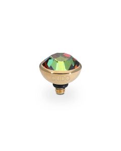 Wkręcany top QUDO Bottone crystal vitrail medium złoty 100004/47-5502