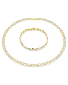 Swarovski zestaw: naszyjnik i bransoletka Una Angelic 5720506