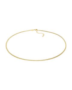 Łańcuszek QUDO Ceri złoty długość 45 cm 102023/10-1600