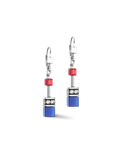 Naszyjnik GeoCUBE® Iconic srebrno-zielony 2838/10-0500