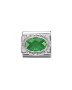 Composable Silver zielona cyrkonia 330604/027