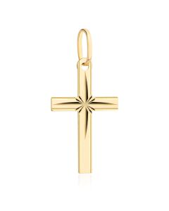 Zawieszka złota Krzyżyk pr. 585 C00108GS