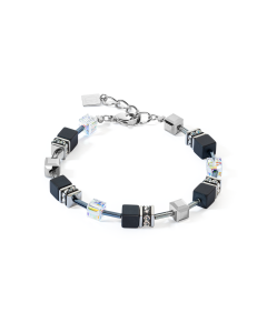 Bransoletka Coeur de Lion GeoCUBE® Iconic Precious Onyx 4018/30-1318