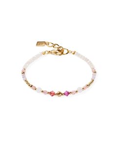 Bransoletka Coeur de Lion Sphere Shape Mix rose 4350/30-1900
