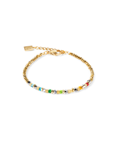Bransoletka Coeur de Lion Golden Whisper Rainbow 4359/30-1516