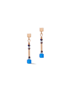 Kolczyki Coeur de Lion Mini Cubes multicolor 5027/21-1538