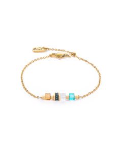 Bransoletka Coeur de Lion Mini Cubes & Chain 5076/30-1516