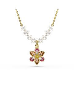 Swarovski wisiorek Idyllia złoto oraz perły 5723140