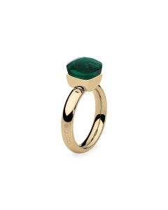 Pierścionek QUDO Firenze Emerald