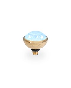 Wkręcany top QUDO Bottone crystal sky ignite złoty 100004/47-4798