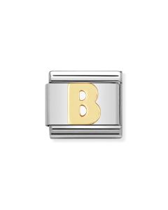 Nomination Composable Gold 18K litera B 030101/02