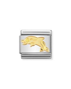 Nomination Composable Gold 18K Delfin 030113/04