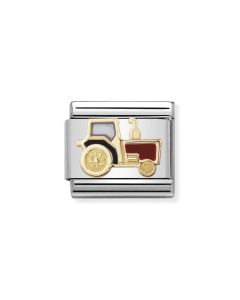 Composable Gold 18K Traktor z emalią 030210/22