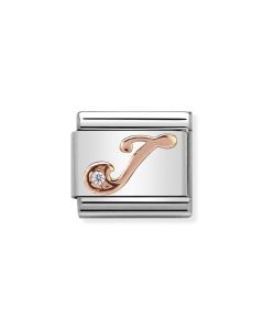 Composable Rose Gold litera J 430310/10