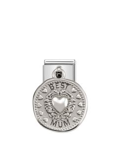 Composable Silver Charms Najlepsza mama 331804/12