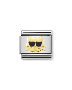 Composable Gold Kotek w okularach 030272/44