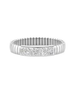 Bransoletka Nomination Italy Extension Glitter srebrna 043221/032