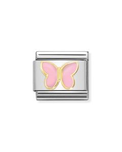 Composable Gold 18K Różowy motyl 030285/59