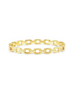 Bransoletka Nomination Italy Pretty bangles pozłacana z cyrkoniami 029510/012 19 cm