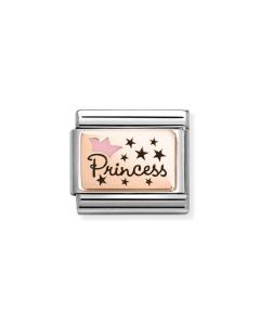 Nomination Composable Rose Gold 9K księżniczka 430204/02