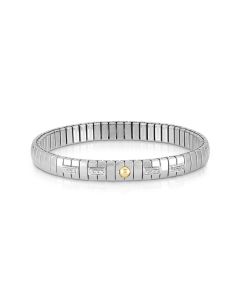 Bransoletka Nomination Italy Extension Gold 18K i Silver kropka 047010/008