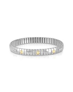 Bransoletka Nomination Italy Extension Gold 18K i Silver kropki 047011/008