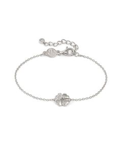 Bransoletka Nomination Italy Petit Sparkle srebrna koniczynka 242300/001